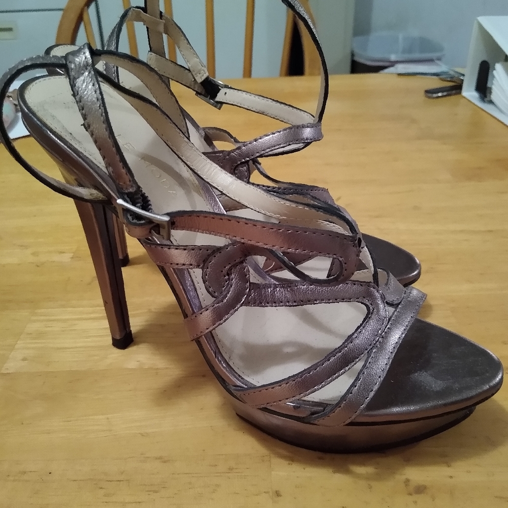 Pelle Moda Gold Heels